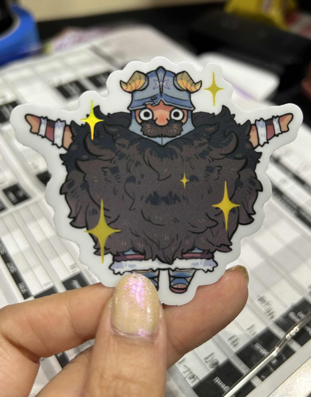 Foil Sticker - Senshi (Dungeon Meshi)