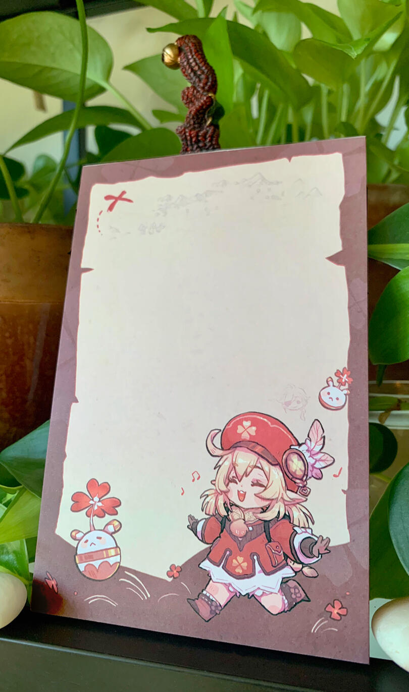 Memo pad - Klee (Genshin Impact)